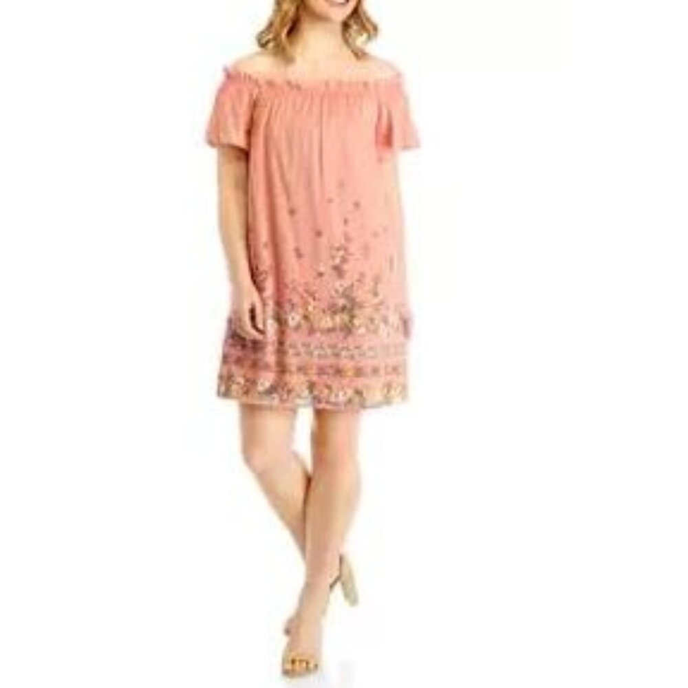 NWT Skylar & Jade Off the Shoulder Floral Dress Size X-Large
